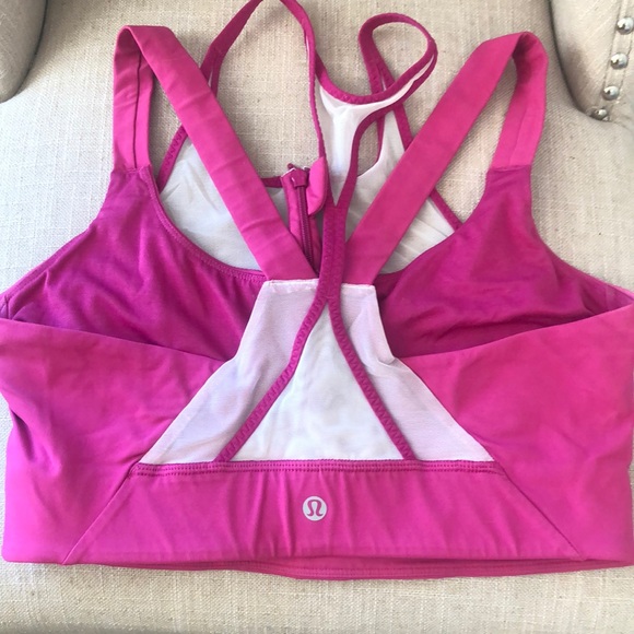 Like new Lululemon Ready Set Sweat bra - Picture 5 of 9